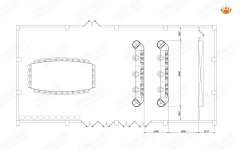 消控室中電視墻與操作臺(tái)距離